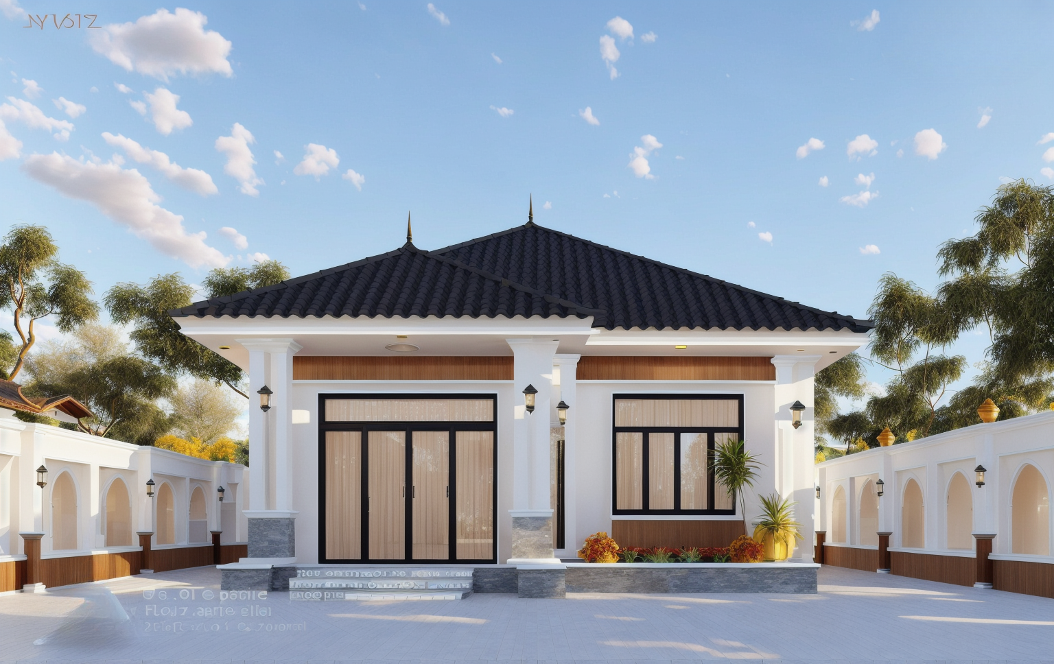 phối cảnh công trình