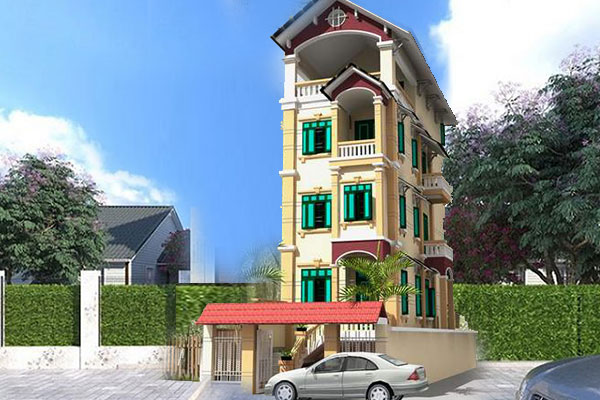 Mẫu biệt thự tại Hương Sơn