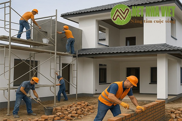 hà 2 tầng chữ l 120m2