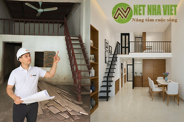 cải tạo nhà cấp 4 lên tầng