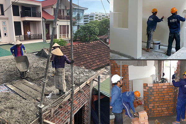 Thi công và sửa chữa chúng tôi đều nhận