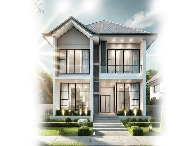 mẫu nhà thiết kế và thi công