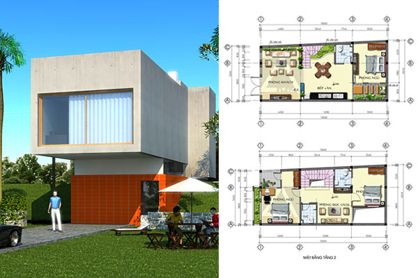 Bản vẽ và phối cảnh