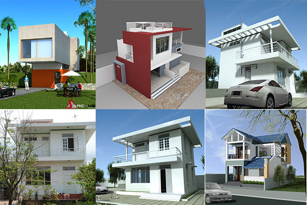 Mẫu nhà 2 tầng