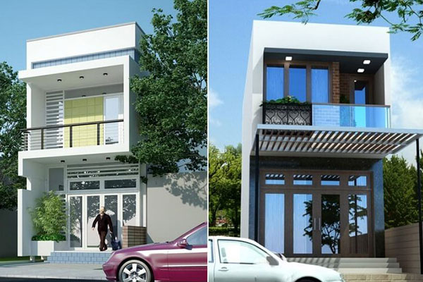 Nhà ống đẹp 2 tầng 5x20