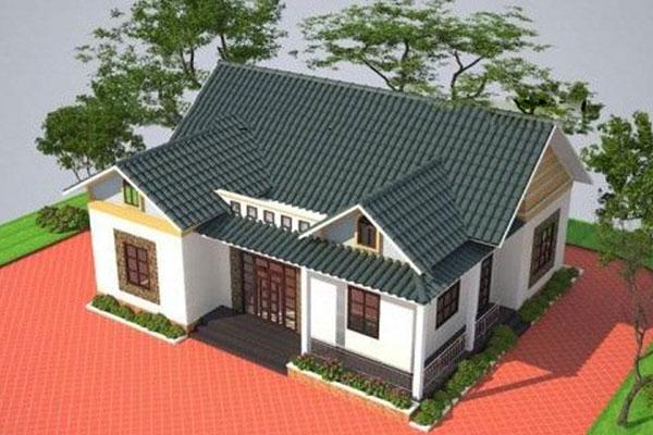 Nhà cấp 4 mái thái chữ U