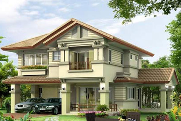 Mẫu biệt thự vườn đẹp theo phong cách cổ điển