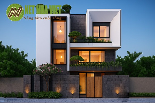 mẫu nhà 2 tầng đẹp giá 2 tỷ