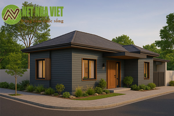 những mẫu nhà 1 tầng đẹp đơn giản