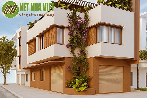 nhà lô góc 2 mặt tiền 3 tầng