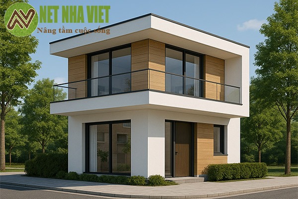 Nhà 2 tầng 3 phòng ngủ