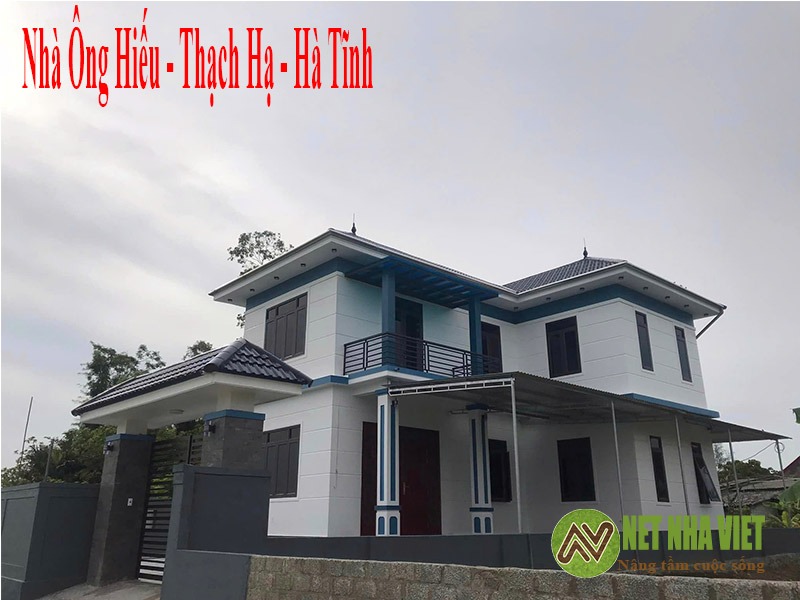 Nhà Ông Hiếu xây nhà trọn gói Hà Tĩnh