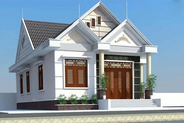 mẫu nhà đẹp ở quê