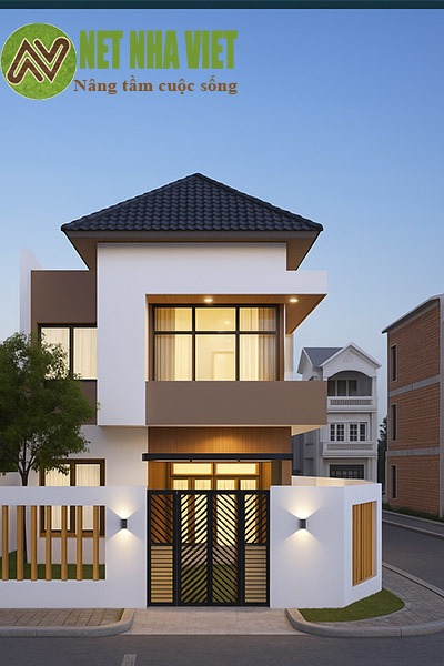 Nhà 2 mặt tiền 2 tầng