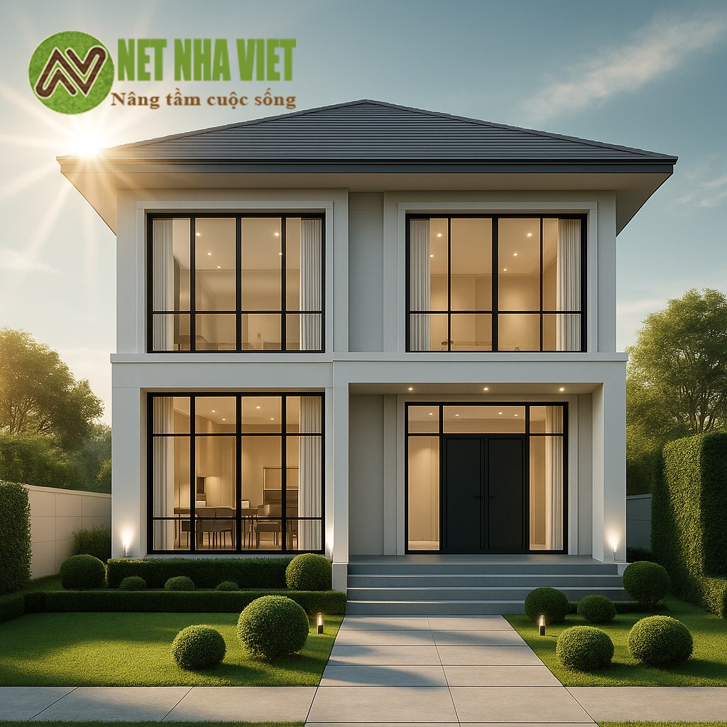mẫu nhà thiết kế và thi công